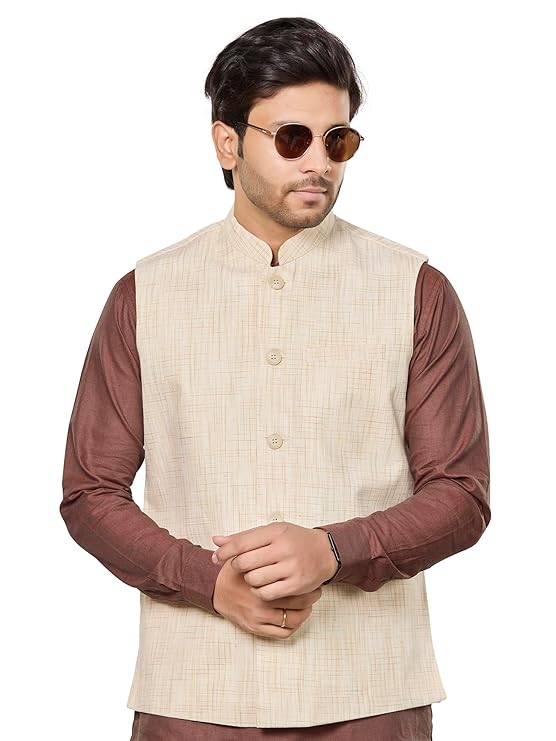 Ethnic Nehru Jacket - Image 3
