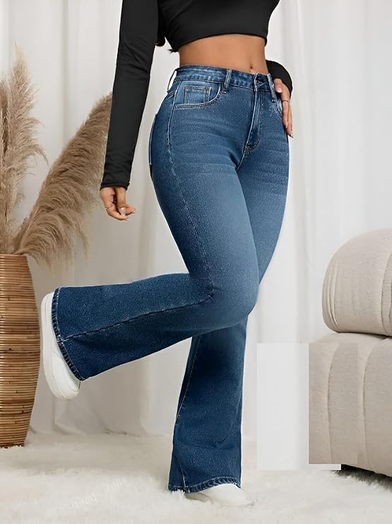 High Waist Slim Fit Jeans - Image 5