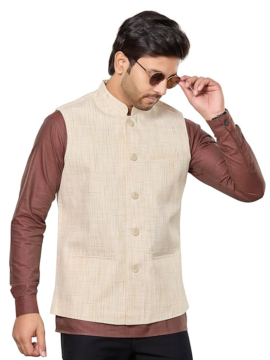 Ethnic Nehru Jacket - Image 4
